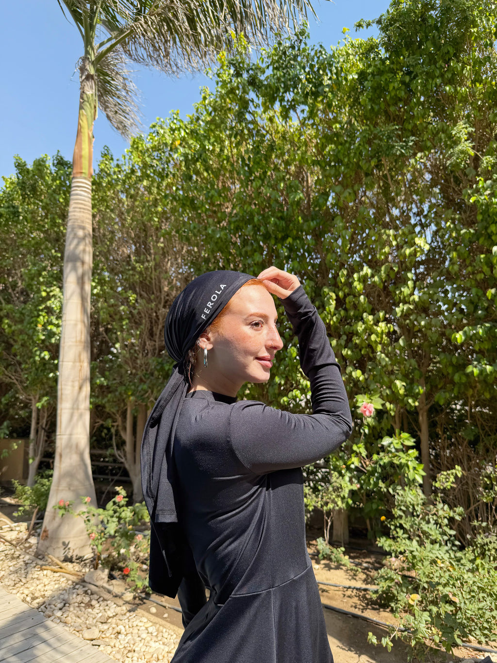 Plain Swimsuit black