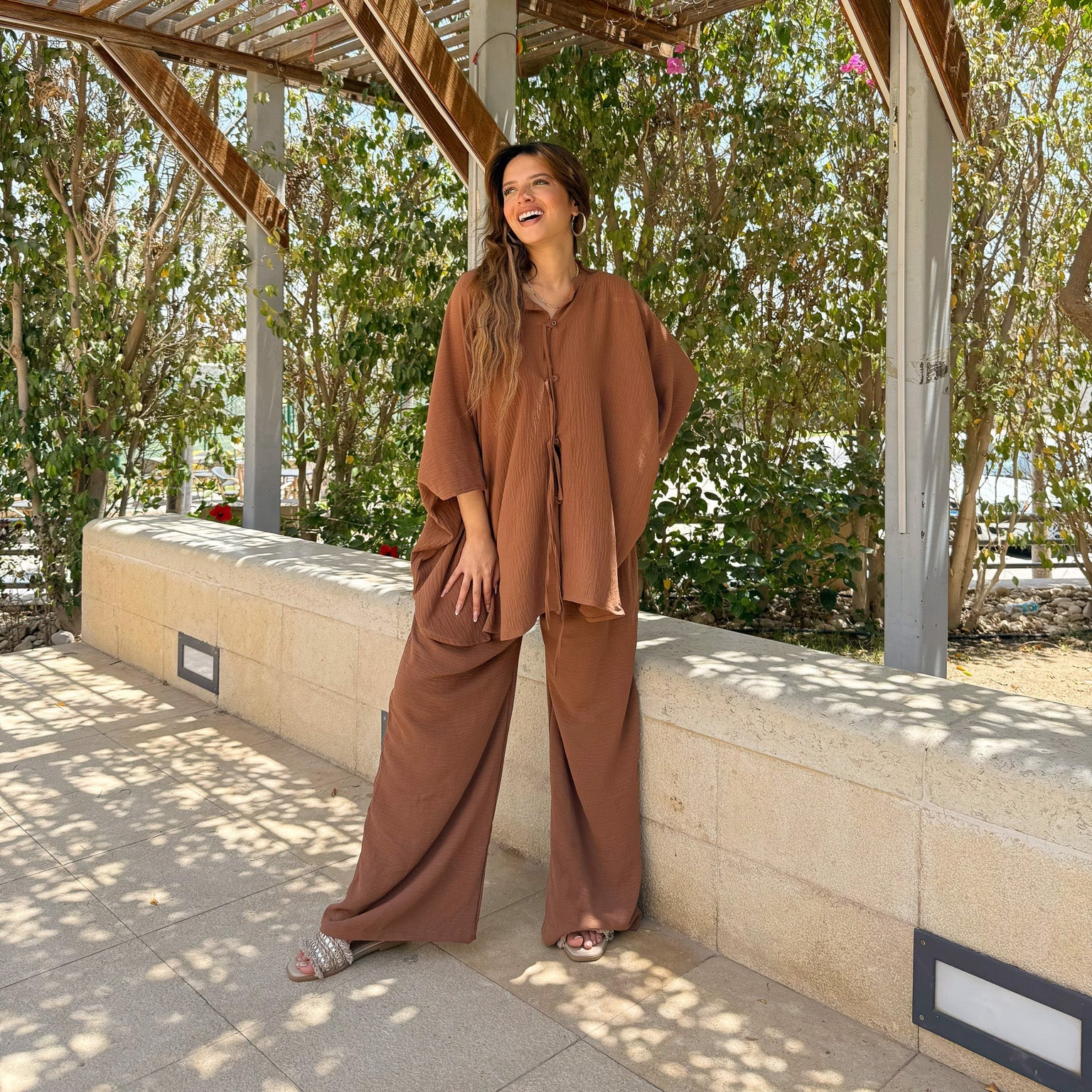 comfy set brown